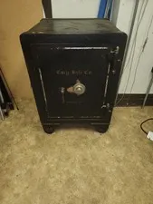 Antique 1800s Cary Safe Co. Safe – Mystery Contents! (Pick Up Only)
