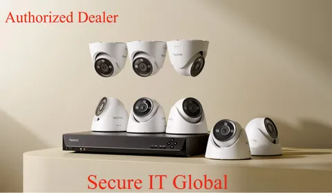 Reolink 12MP HD PoE Person Detection Security System with Color Night Vision