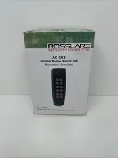 New! Rosslare AC-G43 Indoor / Outdoor PIN Mullion 2X6 Controller with Connector