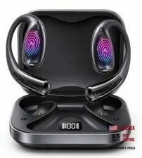 AI Translation Earbuds Real-Time, Video and Call Translation, AI Dark Black