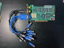 GeoVision GV1480/1240/1120 V2.01 16 Channel PCI DVR CCTV Capture Card w/ cables