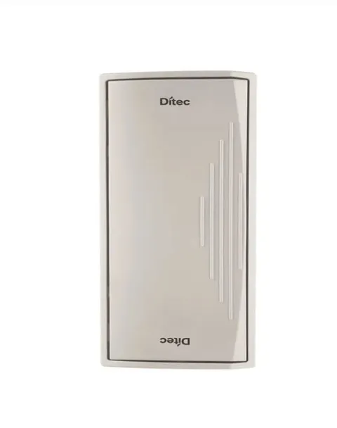 DITEC PFP1 90x250mm Rectangular Elbow Push Button (Aluminum Version)