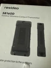 Resideo 5816OD Outdoor Wireless Weatherproof Contact Sensor Transmitter, Black