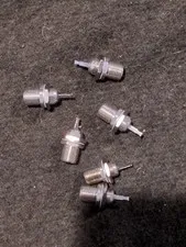 Lot of 6  F-61 CHASSIS PANEL MOUNT CONNECTOR - USA Seller VINTAGE TV 