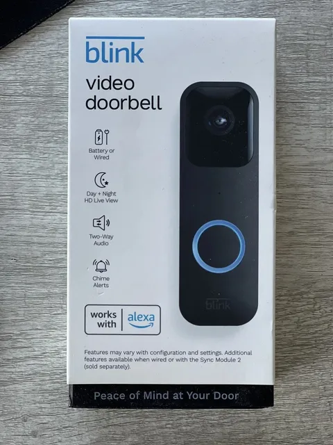 2 Blink Video Doorbell, 1 Sync Module 2