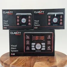 Clarity Alertmaster AL10 Alert System & 2 AL12 Motion Detect Visual Receivers