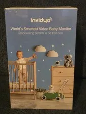 SEALED Invidyo Video Baby Monitor Crying Detection 1080P HD Connect Smart Phone 