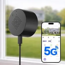 2K Window Camera for Home Security, Dual Band WiFi Indoor Window Camera