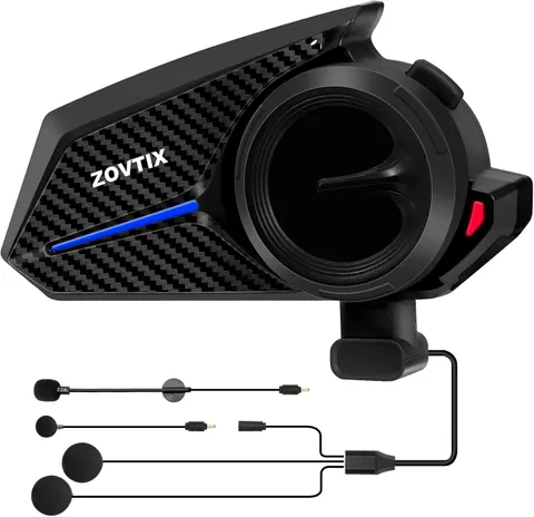 Motorcycle Helmet Headset 8 Riders Communication System X8 Intercom with Music S