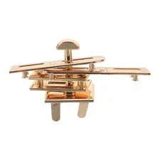 1 Set Handbag Lock Clasp, Metal Turn Locks for DIY Purse Making