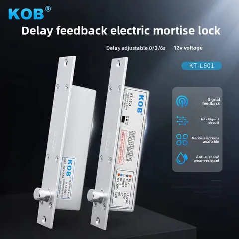 brand, two-core electric lock, anti-breaking magnetic access control, all-metal 