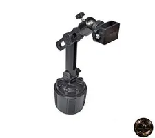 TWAYRDIO Car Radio Holder Cup Holder Mount Adjustable Easy Installation for
