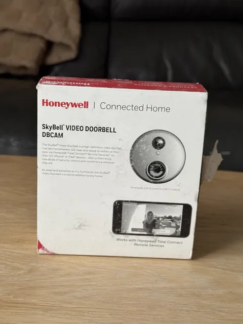 Honeywell Skybell DBCAM 1080p Video Doorbell Silver