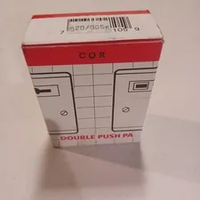 CQR DP-1 White Double Push PA Button - Panic Attack Button