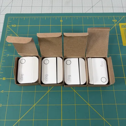 Lot of 4 Ring Alarm Contact Sensors 2nd Gen Z-Wave S2 Open Box Complete