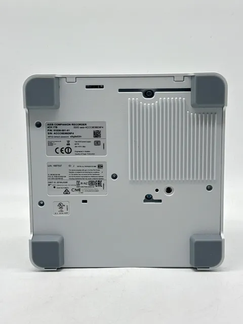 AXIS Companion Recorder 4CH 1TB NVR Network Video Recorder PoE - Used