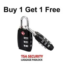 TSA Approved Combination Lock PadLock Locker Locks Security Suitcase Luggage Bag