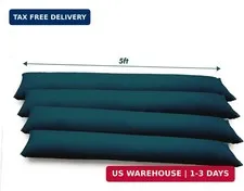 5FT Water Activated Flood Barriers for Home Door, Sandless Sand Bags for Anti Fl