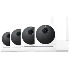 Wyze Cam Outdoor Add-on v2 (4 Cameras 4 with Base Station, White