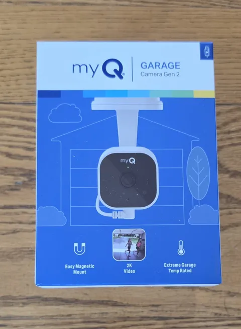 myQ Garage Camera Gen 2 2K Smart Wi-Fi with Night Vision