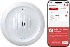 Wi-Fi Water Leak Detector for Home - Smart 2-In-1 Leak & Low-Temperature Sensor 