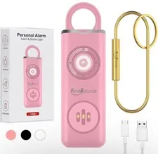 Personal Alarm Women Children Elderly USB Rechargeable 130B Siren Self-defense