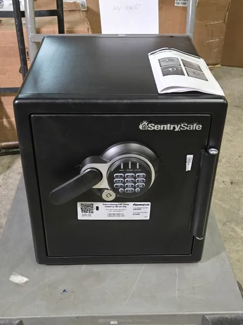 SentrySafe Steel Safe Digital Combination Lock Fireproof/Waterproof 1.2 Ft A+