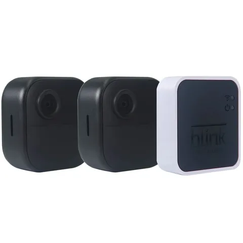 New Blink Outdoor 4 Black 1080p HD Wireless Smart Security 2 Camera System