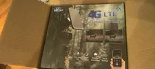 4G LTE Cellular Trail Camera Solar Powered Built-In SIM 2K Live Feed Boxed NEW