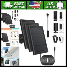 3 Pack Solar Panel for Security Camera Spotlight Cam Plus/Pro Stick Up Cam