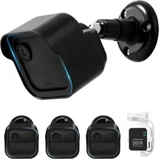 Blink Outdoor Camera Mount (4th/3rd Gen), 3 Pack Weatherproof Housings with 3...