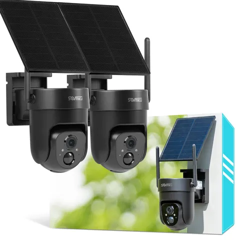 Vicohome 2QB 2K AI Solar Security Camera Wireless Outdoor, Battery Powered Ca...