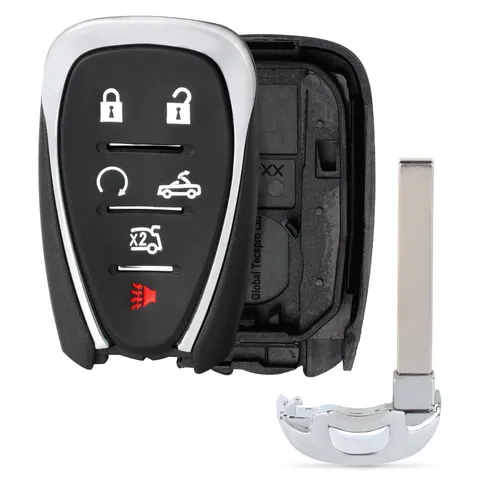 Yewong Remote Car Key Fob Shell Case For Chevy Chevrolet Camaro 2016 2017 2018