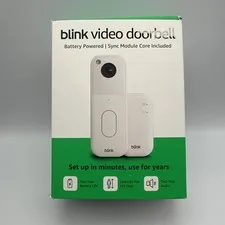 NEW Blink Video Doorbell System Head-to-Toe Module Core White 2ND GEN BATTERY
