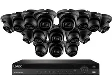 Lorex Elite Series 4K 16 Channel 4TB Wired NVR (Open Box) + 16 IP Cameras (NEW)