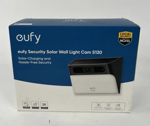 Eufy Security Solar Wall Light Cam S120 2K