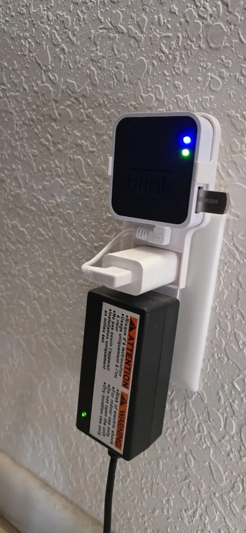 256GB USB Drive and Outlet Mount Holder for Blink Sync Module 2 Security