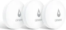 Winees WiFi Water Leak Detector, 3 Pack Water Sensors(Hub Not Included), Easy Se