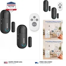 Pool Door Alarms for Home Security Loud, 0-120 Db Volume Ajustable with 4 Mod...