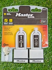 **NEW**  Master Lock M530XTLH 2 Pack - Same Key Both Locks (P64781)