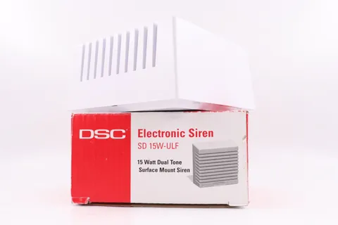 DSC SD15W-ULF 15W DUAL TONE ELECTRONIC SIREN, SURFACE MOUNT