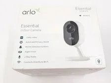 Arlo Essential Indoor Security Camera - White (VMC2040-100NAS)