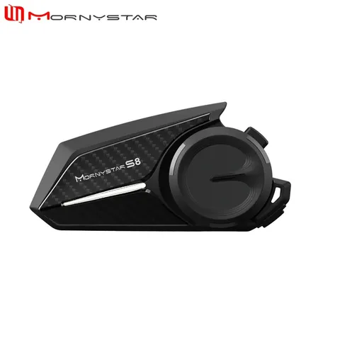 Mornystar S8 Motorcycle Intercom Bluetooth Helmet Headset 6 Riders Communicator