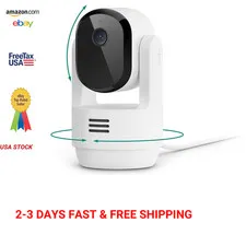 Indoor Security Camera with Pan Tilt 2K Resolution Person Animal Detection Auto