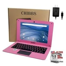 10.1" Inch Kids Netbook Laptop Powered by Android 12 Operating System, 2gb