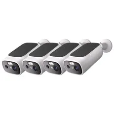 2K Solar Battery Powered Wifi Outdoor Home Security Camera System Wireless