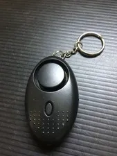 Personal Security Alarm 130dB Safety Device Keychain w/ LED Light ***Read