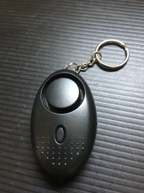 Personal Security Alarm 130dB Safety Device Keychain w/ LED Light ***Read