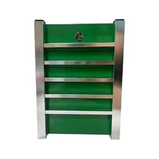Steel Savings Bank Secure Lockable Change Bank Compact Savings Box with Lock for