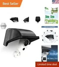 Universal Security Camera Covers Shield Sun Rain, Waterproof Protective Roof ...
